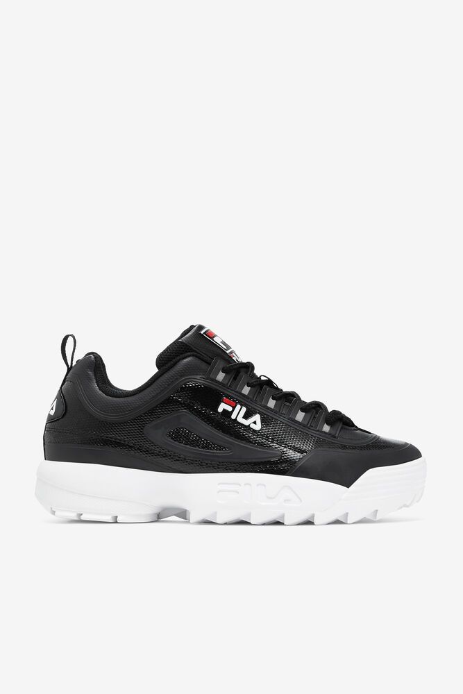 Fila Disruptor 2 No-sew Trainers Black - Mens - 24017ZRYO